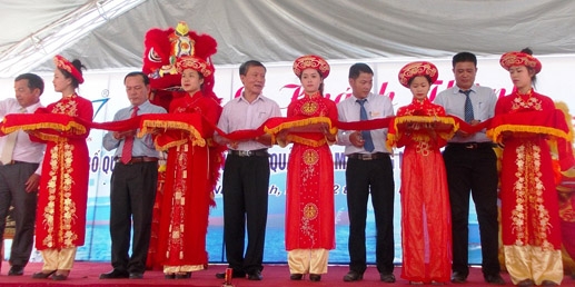 Khánh thành nhà máy đóng tàu vỏ thép đầu tiên tại Quảng Nam